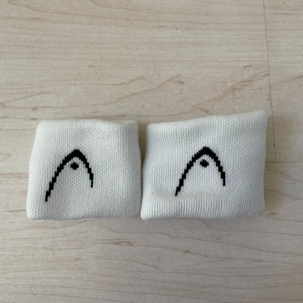 Head Tennis Sweatbands White